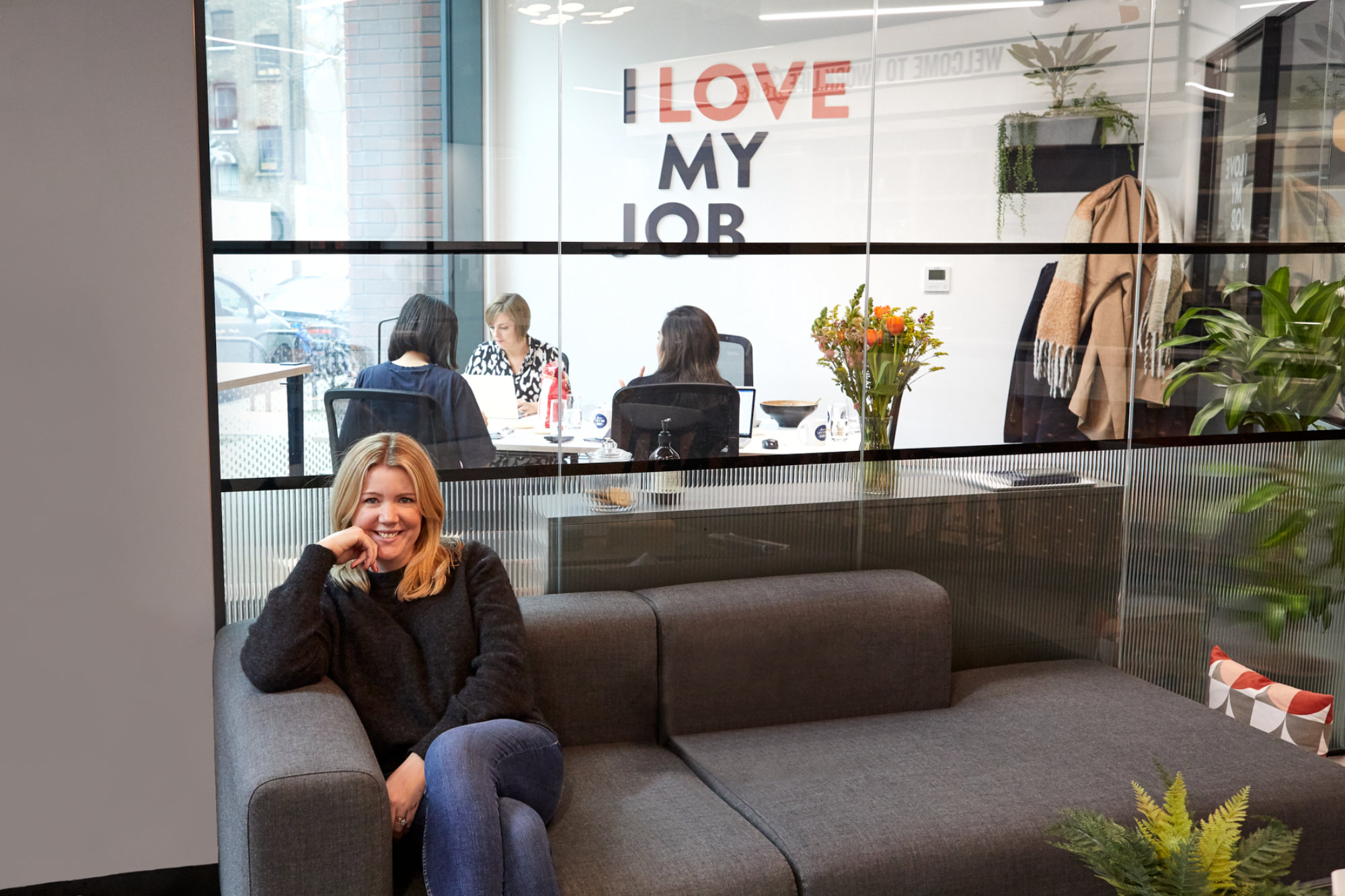 Louisa Mordaunt, Founder of I Love My Job. B Corp certified recruitment agency